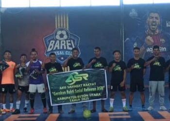 ASR Gelar Pertandingan Futsal di Buton Utara