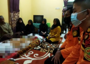 Balita yang Hilang Terbawa Arus Ditemukan Tak Bernyawa