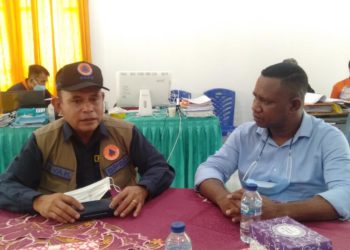 Kunjungi Posko Tanggap Darurat, Wakil Ketua KIP NTT: BPBD Perlu Pendataan Ulang