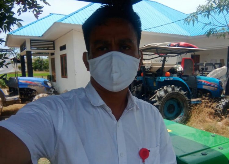 Oknum LSM Lira, AS yang diduga terlibat dalam jual beli Alsintan di Dinas Pertanian Konawe.