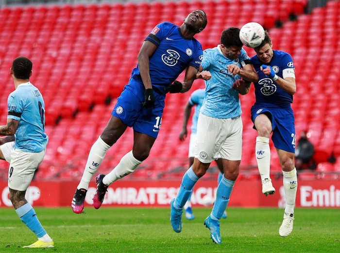 Manchester City vs Chelsea kontra di laga final piala champions.