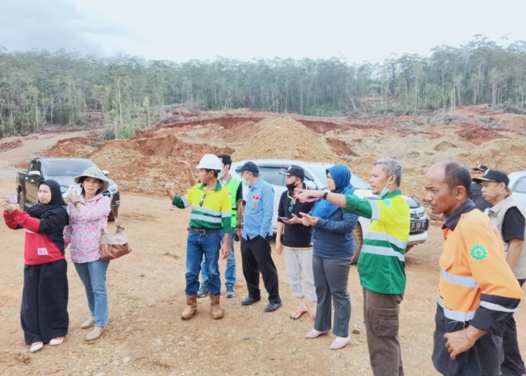 Kunjungan DKP Provinsi  Sultra untuk melihat kelayakan lokasi Pelabuhan Smelter PT Tiran Mineral