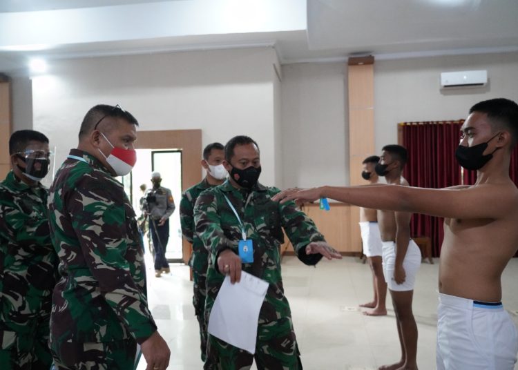 Proses seleksi Taruna Akmil 2021.