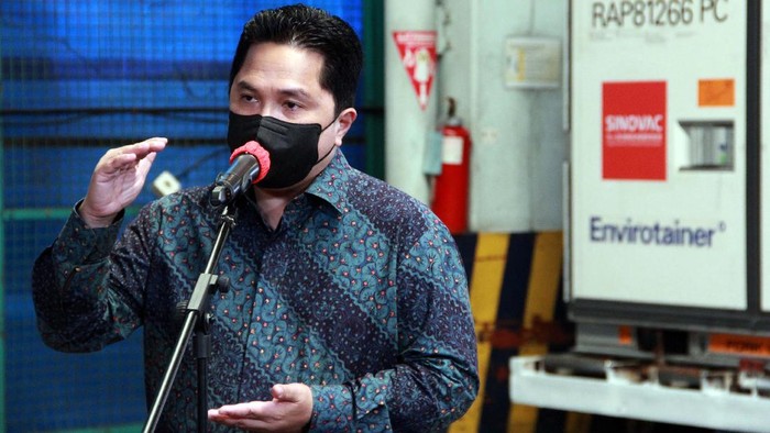 Mentri BUMN, Erick Thohir