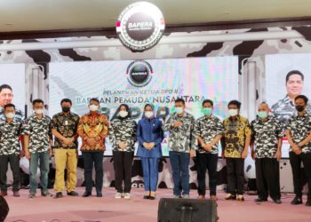 Ketum DPP Bapera Lantik Pengurus Tujuh DPD II di Daratan Sultra