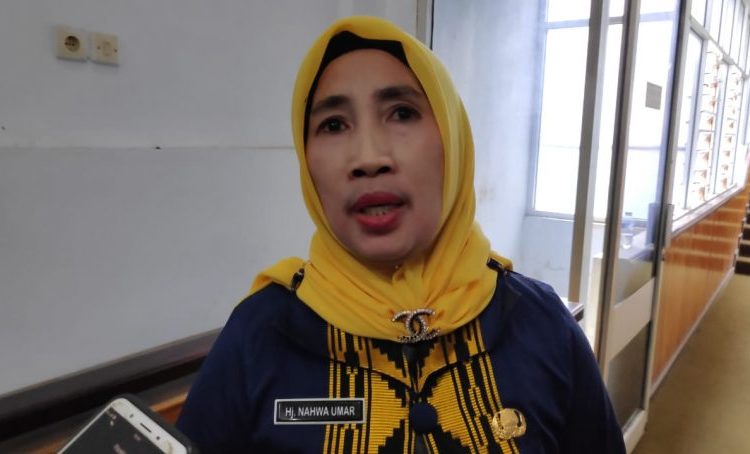 Sekda Kota Kendari, Hj. Nahwa Umar