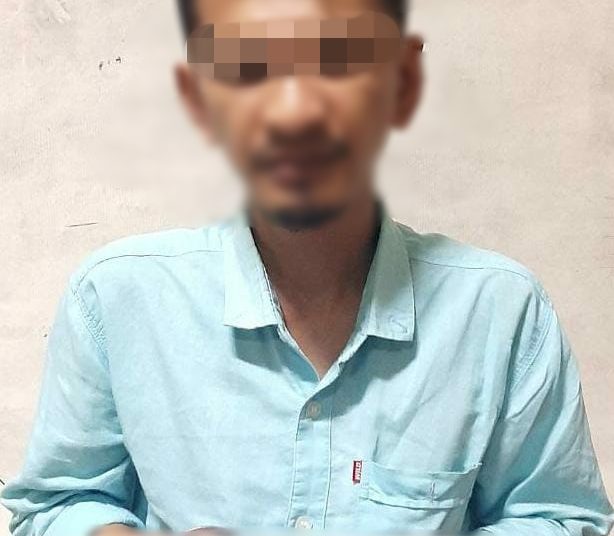 MF ditangkap saat menempel sabu di Jalan Sao-sao Kota Kendari