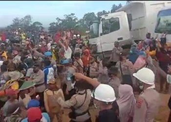 PT. GMS Abaikan Kesepakatan MoU, Picuh Aksi Demonstrasi Masyarakat Lingkar Tambang?