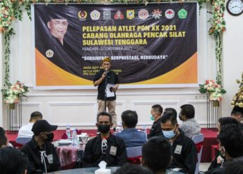 Dua Atlet Pencak Silat Sultra Dilepas ke PON XX Papua