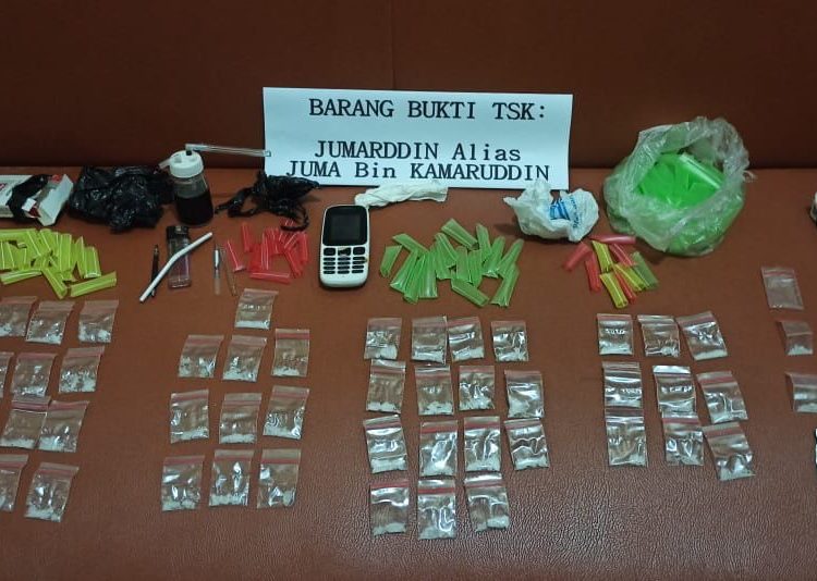 Branag Bukti Narkoba jenis sabu