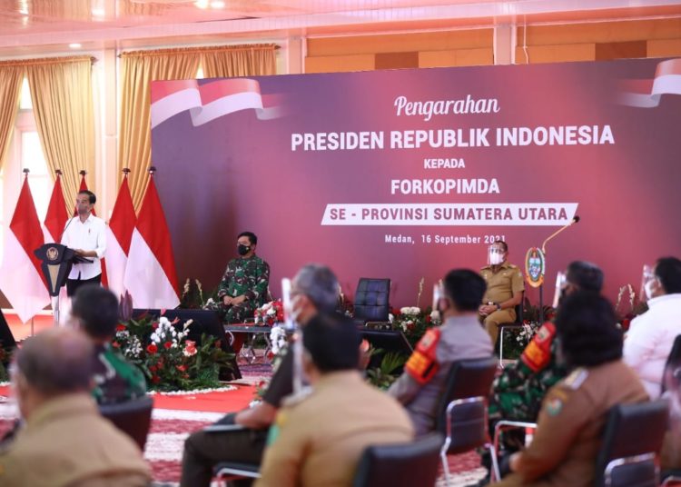 Pengarahan Presiden Joko Widodo di Sumatera Utara