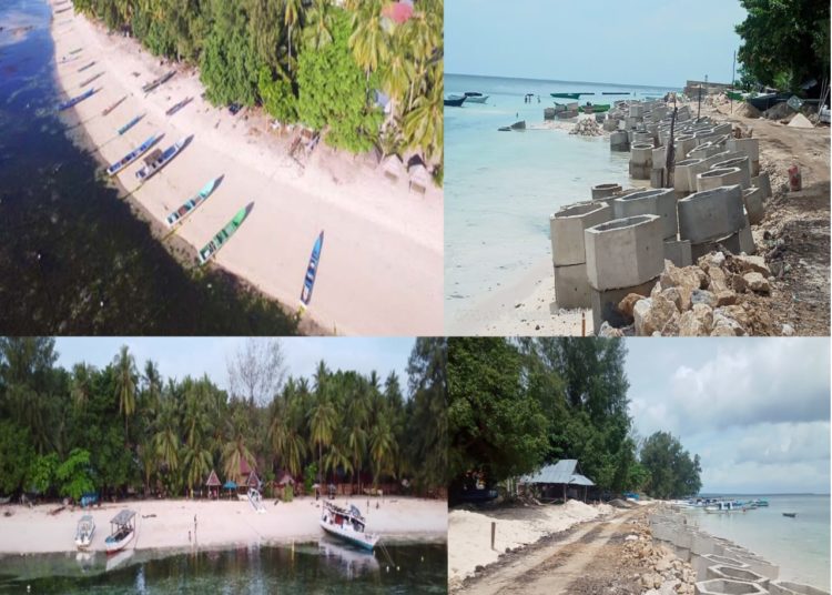 Proyek Kementerian PUPR di Wakatobi tidak sesuai perencanaan awal.