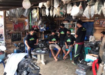 Relawan ASR Dialog Dengan UMKM Bengkel Mandiri