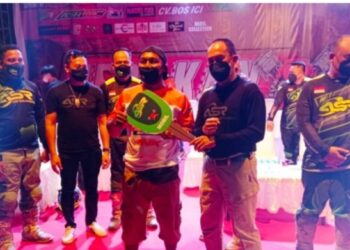 Made Widi Rider Asal Konawe Selatan Menangkan Hadiah Mobil Jebakan