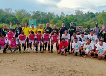 Relawan ASR Desa Parida Gelar Turnamen Futsal
