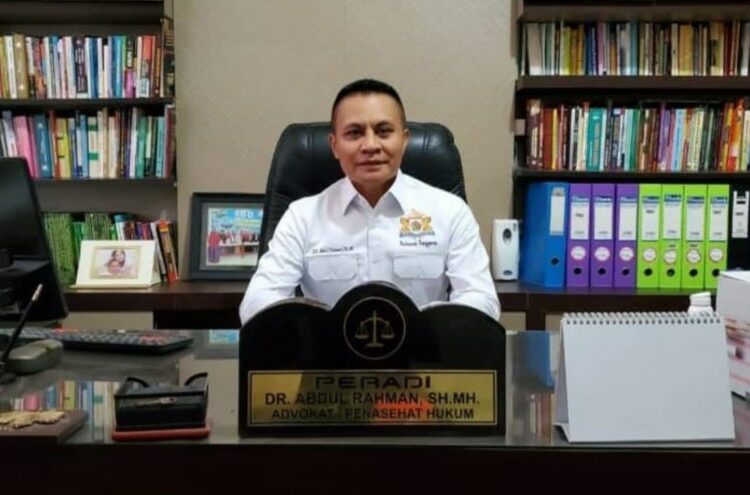 Abdul Rahman Konsultan Hukum PT Masempo Dalle
