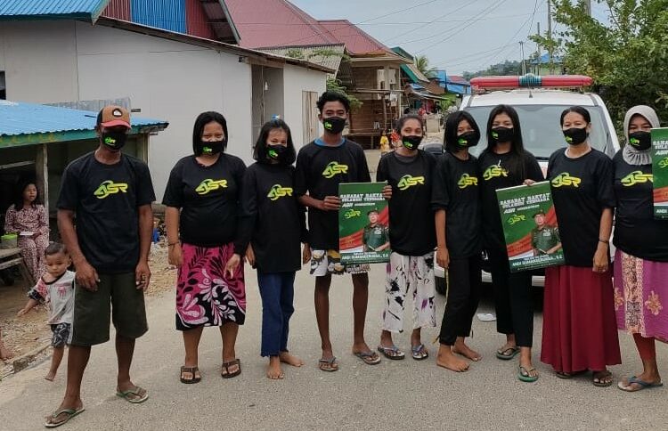 Relawan ASR di Desa Tanjung Batu, Kabupaten Konawe Kepulauan