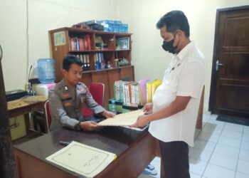 Sekretaris DPMD Muna Resmi Laporkan Akun La Kokabi di Polres Muna