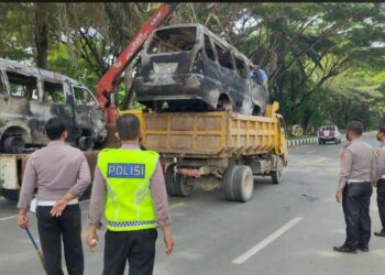 Polda Sultra Tangkap Dua Tersangka Pelaku Pembunuh Sopir Angkot Agustinus