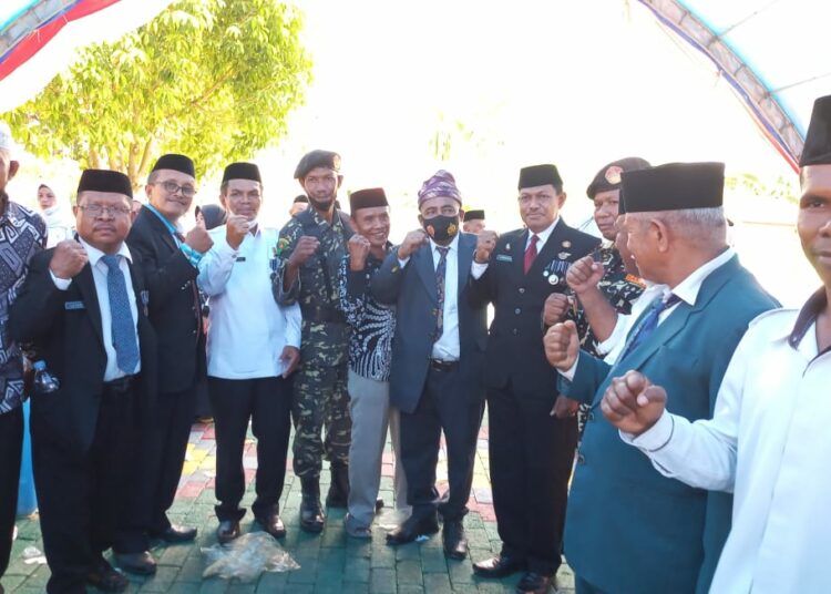 Kemenag Muna merayakan Hari Amal Bakti Kementrian Agama.