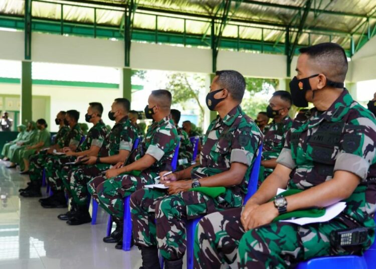 Batalyon Infanteri 725/Wrg mendapatkan kehormatan melaksanakan Satgas Pamtas RI – PNG tahun ini
