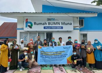Rumah BUMN PLN Muna Laksanakan Program Seleksi Pendampingan Desain Bagi Pelaku UMKM