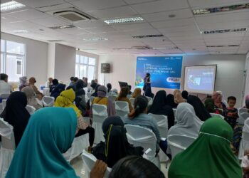 PNM Bau-Bau Gelar Pendampingan dan Pelatihan Program PKU Kepada Nasabah di Gedung  Aula BRI Raha