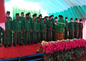 Bupati Mubar Dan Ketua PWNU Sultra Hadiri Pelantikan PCNU di Pondok Pasantren Raudhatul Jannah