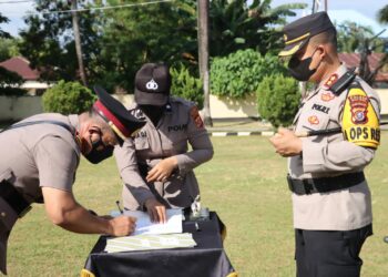 Sejumlah Perwira di Polres Baubau Berganti, Ini Daftar Namanya