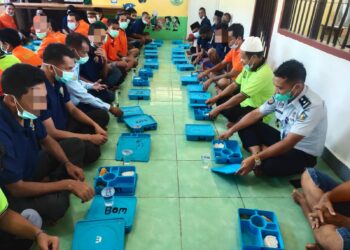 Rutan Kelas IIB Raha Sukseskan Program Penamas Bersama Warga Binaan