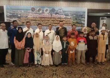 Primkop TKBM Upaya Karya Pelabuhan Belawan Buka Puasa Bersama Anak Yatim Piatu