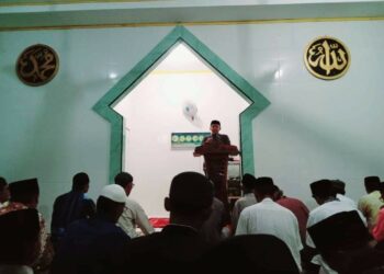 Rombongan Komisioner KPU Selayar Gelar Safari Ramadhan di Masjid Babul Khaerat Kassa Bumbung