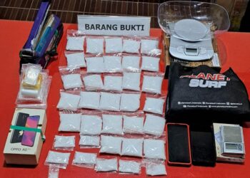 Dua Pengedar Sabu Diringkus Polisi di Tobuha