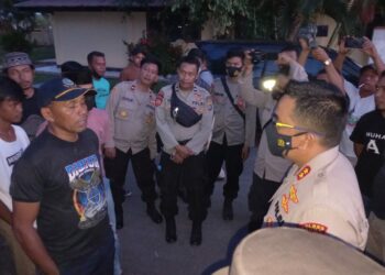 Keluarga Almarhum Amis Sambangi Polres Muna, Kapolres : Kita Akan Lakukan Autopsi