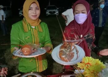 Expose Pembangunan Mubar, DKP Pamerkan Lobster Jenis Bambu