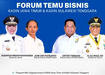 Kadin Sultra Tuan Rumah Temu Bisnis dengan Kadin Jatim