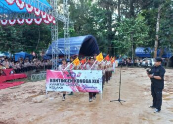 Meriahnya Pembukaan Jamda di Bumi Perkemahan Warangga