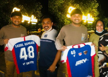 Manajer IDN Saribu Suport Sadil Ramdani Pada Ajang Piala Asia 2023