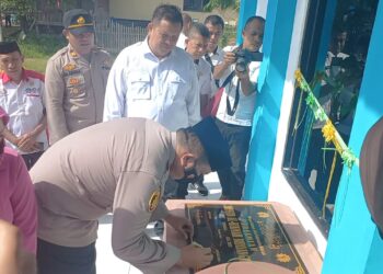 Bupati dan Kapolres Muna Resmikan Masjid Al Hikmah Bhayangkara