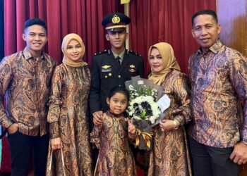 Anak Mantan Wakapolres Muna Dilantik Presiden Jokowi Sebagai  Capaja