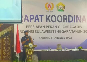 KONI Sultra Putuskan 39 Cabor yang Akan Dipertandingkan pada Porprov XIV