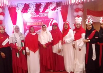 Semarakan HUT ke-77 RI, Majelis Ta’lim Al-Khansa Khoirunnisa Gelar Berbagai Lomba