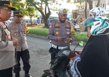Kapolres Muna Pantau Penanganan Operasi Zebra Anoa 2022