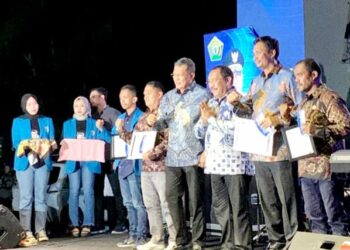 Ketua Kadin Sultra Anton Timbang Dapat Penghargaan Tokoh Inisiator Pertumbuhan Ekonomi dan Investasi