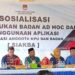 KPUD Muna Sosialisasi Penggunaan Aplikasi SIAKBA