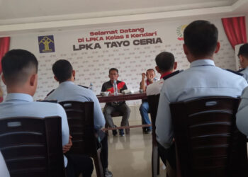 LPKA Kelas II Kendari Menuju WBK, Pegawai Ditekankan Hindari KKN, Pungli dan Gratifikasi