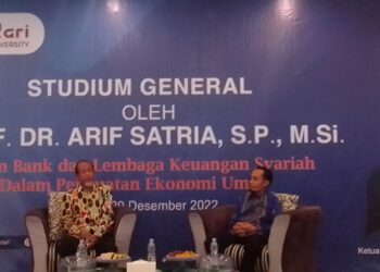 UMK Kerjasma ICMI Gelar Kegiatan Studium General,Terkait Lembaga Keuangan Syariah