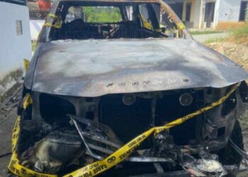 Mobil Milik Direktur Ampuh Sultra Hendro Nilopo Dibakar Orang Tidak Dikenal