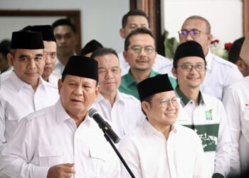 Prabowo dan Muhaimin Resmikan Sekretariat Bersama Gerindra-PKB
