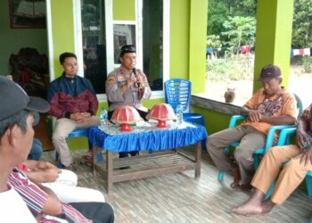 Gelar Jumat Curhat, Polsek Kabangka Serap Aspirasi Warga Wansugi